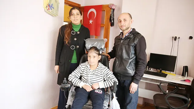 Ebru'nun üzüntüsünü Büyükşehir sona erdirdi