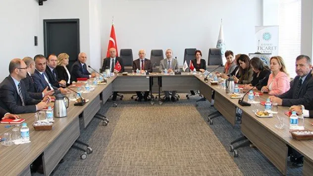 Kayseri Ticaret Odası, banka yetkilileri ile bir araya geldi