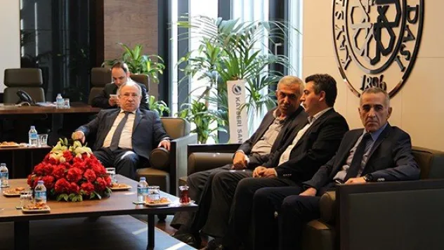 KAYSO Heyeti'nden KTO'ya Hayırlı olsun ziyareti