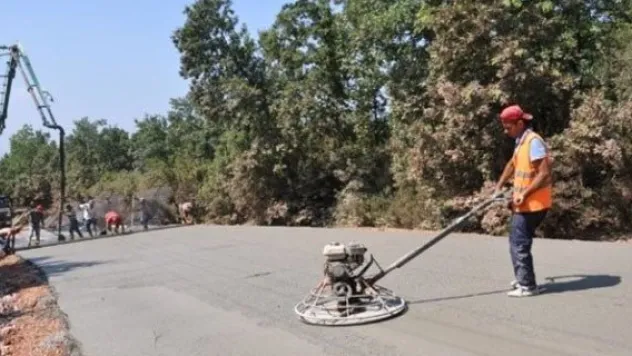 Melikgazi'ye beton yollar geliyor