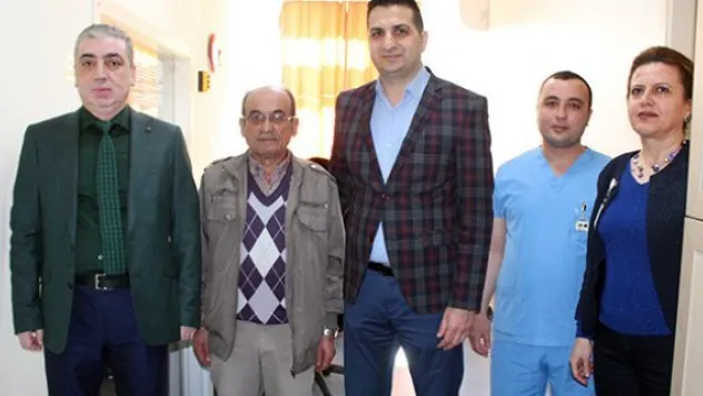 Takılan stent sayesinde kangren olmaktan kurtuldu