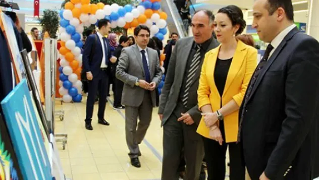 Tekden Koleji öğrencileri eserlerini sergiledi