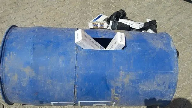 TIR dorsesinde kaçak sigara ele geçirildi