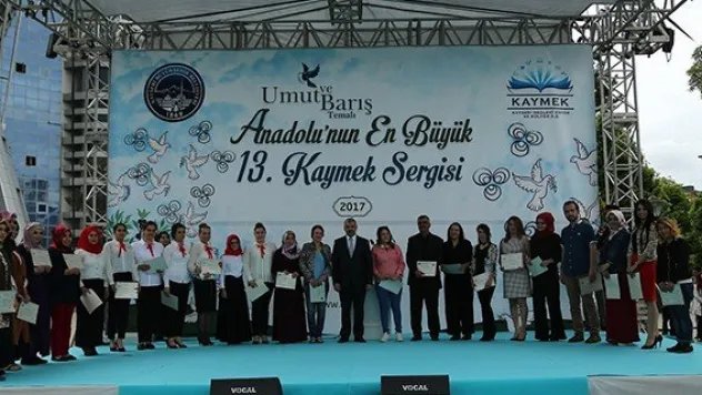 4 bin 600 eserlik KAYMEK sergisi ziyarete açıldı