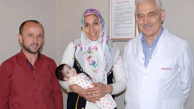 9 aylık Elifsu yeni yemek borusu ile hayata döndü