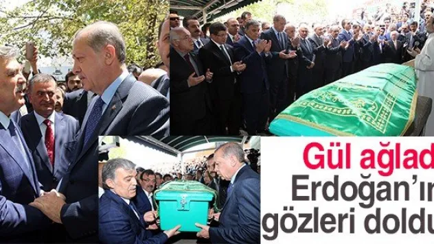 Abdullah Gül'ün babası son yolculuğuna uğurlandı