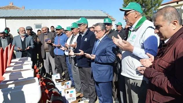 Gümüştepe'de  'Pancar Ekim Töreni'