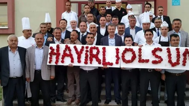 Kayseri Şeker'in ilk şeker sofrası Boğazlıyan Şeker Fabrikasında kuruldu