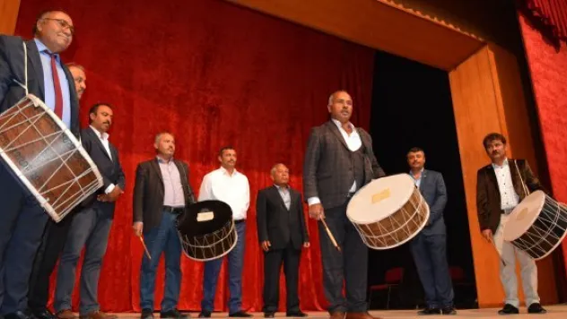 Davul ustalarının Cumhurbaşkanı heyecanı