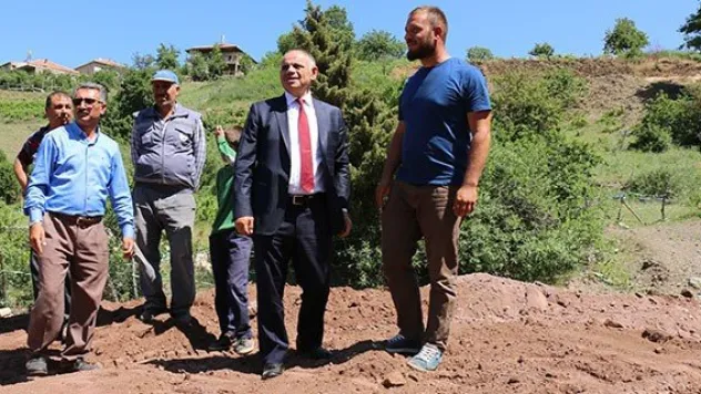 Delialiuşağı Mahallesi'nde çalışmalar başladı