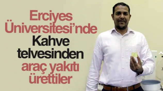 Kahve telvesinden araç yakıtı ürettiler