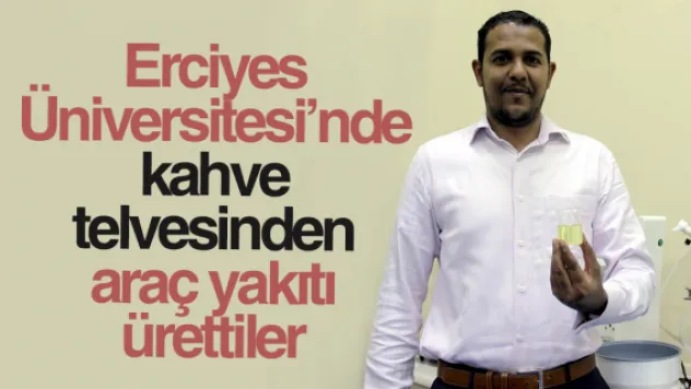 Kahve telvesinden araç yakıtı ürettiler