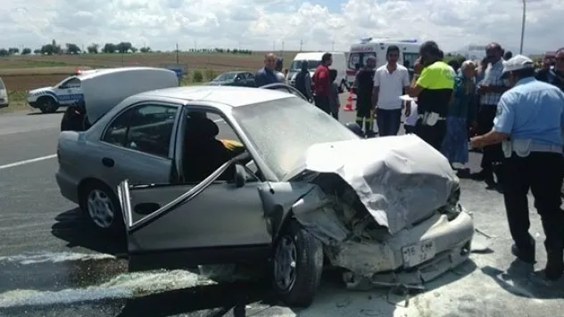 Kayseri'de trafik kazasında 6 kişi yaralandı