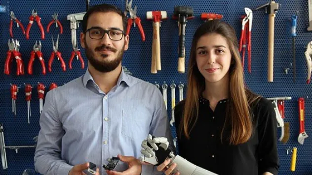 Mühendislik öğrencileri iş kazalarına biyonik kol ile çare bulacak