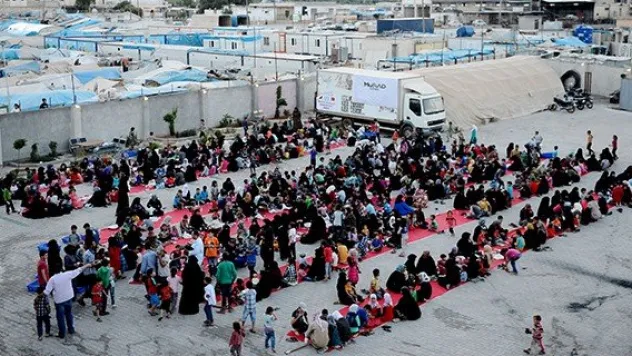 MÜSİAD'dan Suriye'de 2 bin kişilik iftar