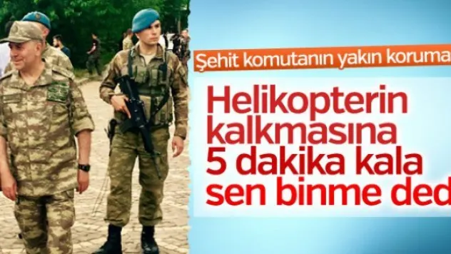 Şehit Aydoğan Aydın'ın korumasından duygusal paylaşım