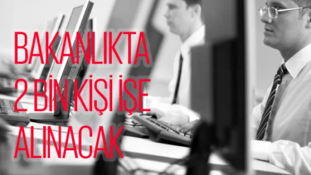 Tarım Bakanlığı'na 2 bin kişi alınacak