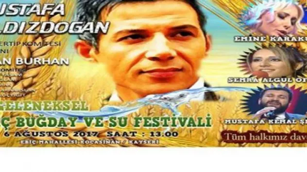 6. Ebiç Su ve Buğday Festivali düzenlenecek
