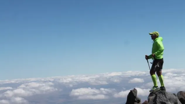 Erciyes'te zirve tırmanışları başladı