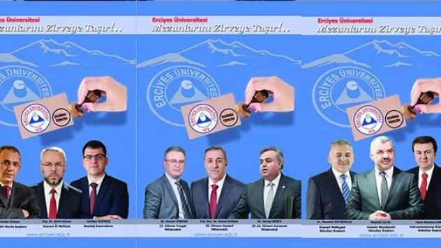 ERÜ mezunları Türkiye'yi yönetiyor