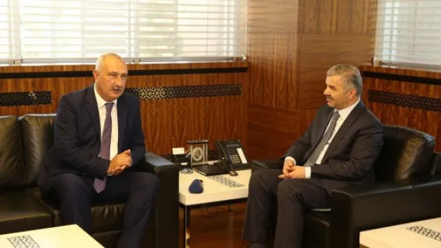 Kardeş şehirden Büyükşehir'e ziyaret