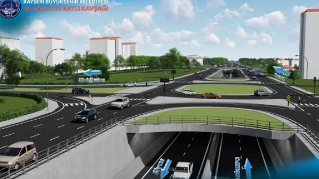 Kayseri'nin en uzun alt geçidi