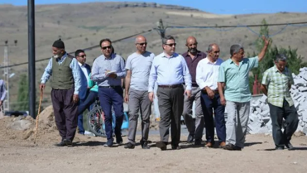 Başkan Palancıoğlu kırsal mahallelerde inceleme yaptı