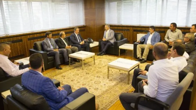 Destici, Başkan Çelik'i ziyaret etti