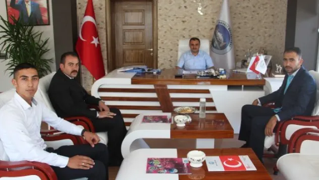 Develi Ülkü Ocağından Başkan Cabbar'a ziyaret