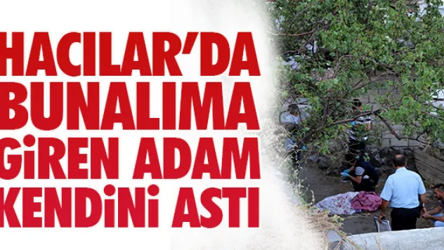 HACILAR'DA BUNALIMA GiREN ADAM KENDiNi ASTI