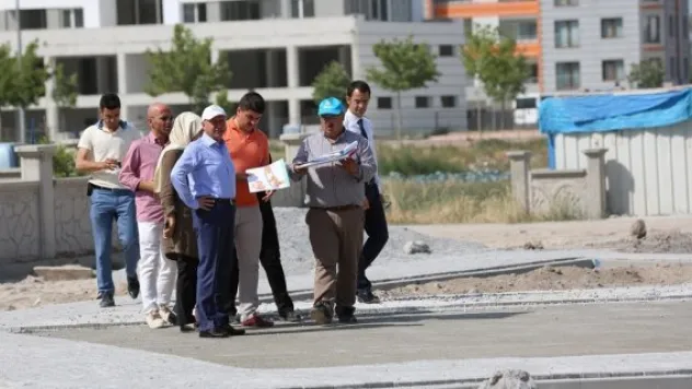 Kocasinan park yapımında rekora koşuyor