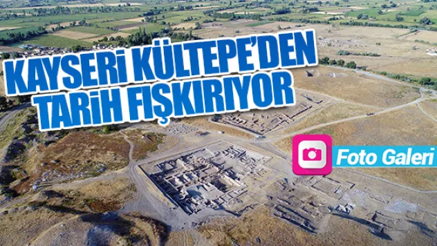 Kültepe'den tarih fışkırıyor