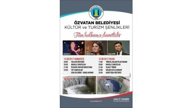 Özvatan'da şenlik var