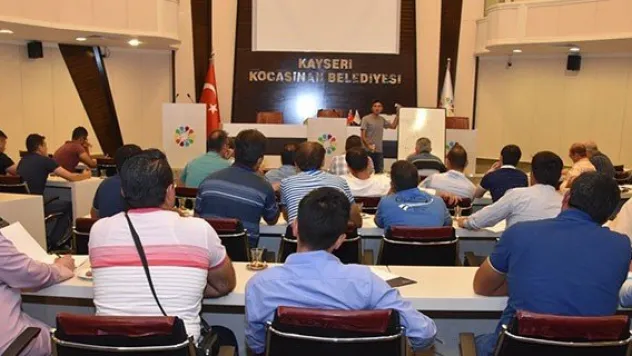 Sahil kenti Kocasinan'da gemi ehliyeti sınavı