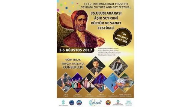 Uluslararası Aşık Seyrani Festivali başlıyor
