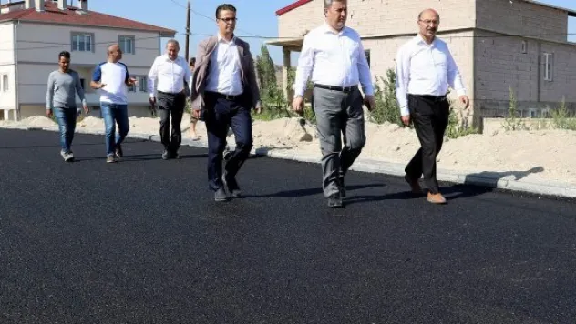 6 ayda 60 bin ton asfalt serildi