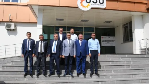 Çelik, OSB Müdürlüğü ve OSB Teknik Kolejini Ziyaret Etti