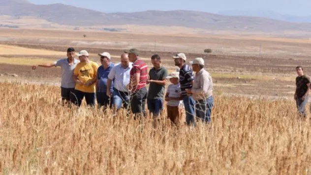 Çiftçiler ilki gerçekleştirdi