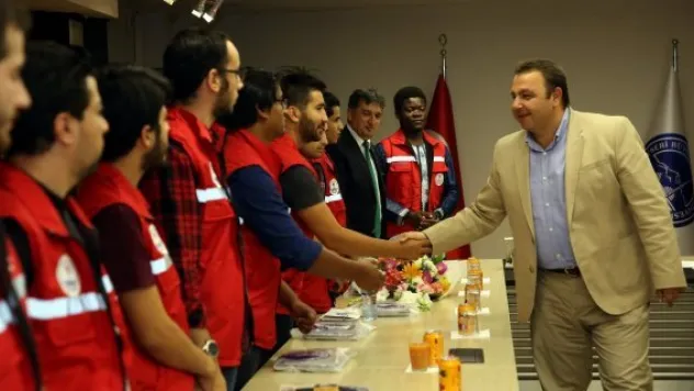 'Damla Projesi' gençleri Büyükşehir'de