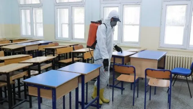 Eğitim-öğretim öncesi ilaçlama yapıldı