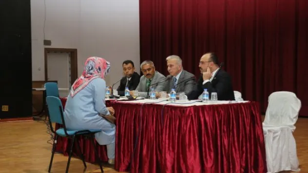 Halk Toplantısı Vali Kamçı Başkanlığında Yapıldı