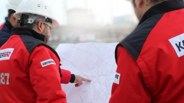 Kayserigaz'dan  alt geçit çalışmalarına destek