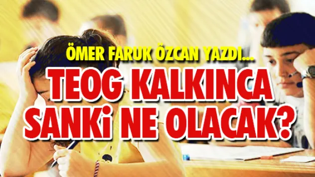 TEOG KALKINCA SANKi NE OLACAK?