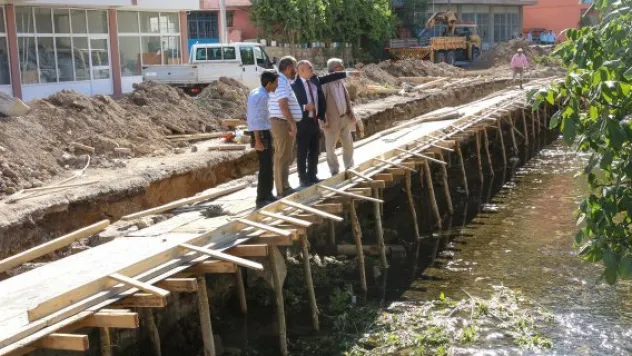 Yahyalı'da yeni meydan için çalışmalar başladı