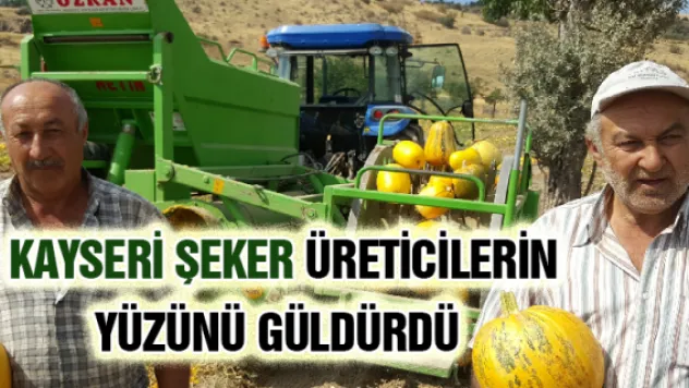 Kayseri Şeker üreticilerin yüzünü güldürdü 