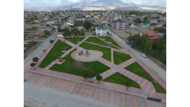 Sindelhöyük'de park çalışmaları tamamlandı