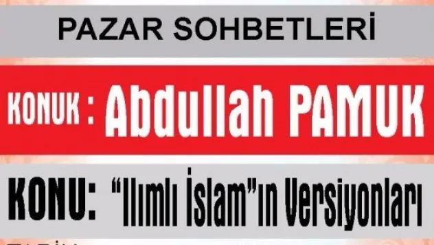 İktibas &quotPazar Sohbetleri&quot başlıyor
