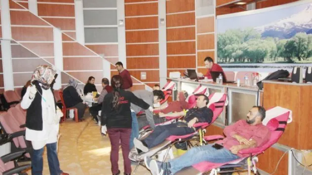 KASKİ'den kan bağışına destek