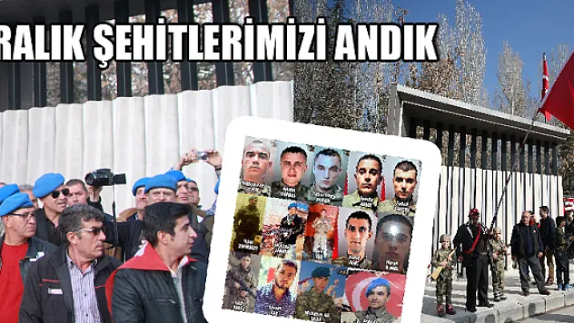 17 ARALIK ŞEHİTLERİMİZİ ANDIK