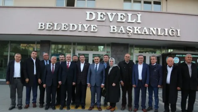 AK Parti heyeti, Develi'yi ziyaret etti 